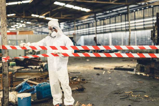 Professional Unattended Death Cleanup technician working in Fort Lee, NJ